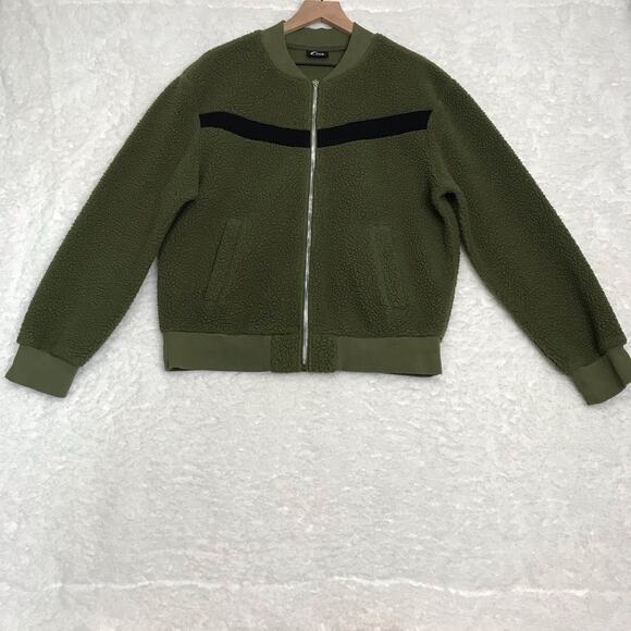 Zyia Active Jackets & Blazers - Zyia Active Sherpa Full Zip Jacket Womens  Large